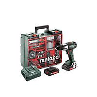 METABO SB 18 LT SET ເຈາະໄມ້ຄ້ອນໄຮ້ສາຍ (0-1600 rpm)