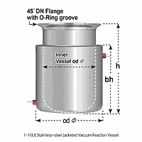 DaiHan SL.Rea7024 ເຄື່ອງປະຕິບັດກະທົບ, ສແຕນເລດ-ສະຕີນ, ສະຫຼຸບອາກາດ, ມີເຄື່ອງຄຸ້ມຄອງ, DN200, 10Lit, GL32