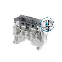 Entrelec - TE Connectivity ZS4-SF1-T2 ບລັອກຂໍ້ຕໍ່ຟິວອັດຕະໂນມັດ SNK ດ້ວຍກຸງສະກຣູ