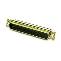 Cinch DCUF37P ຂໍ້ມູນ Micro-D D-Sub Connectors DSUB 37M CRIMP F GF ZINC