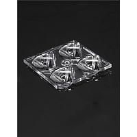 Ledil C14116_STRADA-2X2-PX ເລນ ເລນ ສີແກຣ 50x50mm(D)8mm(H)