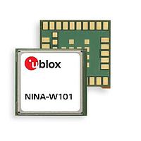 u-blox NINA-W101-01B ໂມດູນຫຼາຍໂປໂຕຄອນ ESP32, 802.11bgn+BT, ຂາຂອງແອນເທນນາ, ຊິບ CPU ເປີດ