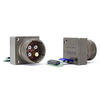 Amphenol Aerospace CF-020011-333 ຕົວແປສື່ມວັດສື 3 ຊ່ອງ SDI/HD-SDI ສະຫຼຸບທອງເປັນເສັ້ນໃຍວ, 1 ຊ່ອງ