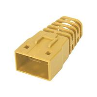 HARTING 09451510010 ຕົວເຊື່ອມຕໍ່ແບບໂມດູລາ / ຕົວເຊື່ອມຕໍ່ອີເທີເນັດ RJ Industrial RJ45, ປອກສາຍສີເຫຼືອງ ສໍາລັບ 8pin Cat6A Gigalink ລຸ້ນກະທັດຮັດ