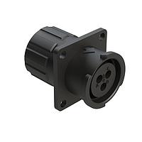 Amphenol SINE Systems FLS012N3SHEC03 ຕົວເຊື່ອມ 3 POS SQUARE FLANGE RECEPT