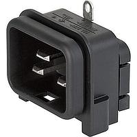 Schurter GSP4.0117.13 ຕໍ່ຕ້າງ Inlets GSP4 Connector Inlet 16A C20