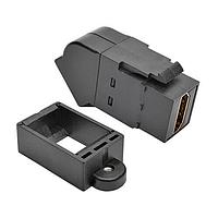 Tripp Lite P164-000-KPA-BK HDMI, Displayport & DVI Connectors HDMI Coupler PM Angled F/F ສີດຳ