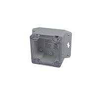 Bud Industries PN-1331-CMB ກະຕ່າງ NEMA IP65 NEMA 4X ມີຝາກັບແລະຂາຍຕິດຕັ້ງ (3.2 X 3.2 X 2.2 ນິ້ວ)