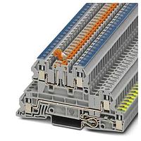 PHOENIX CONTACT 3076032 ບລອກທເີມິນອລທາງ DIN Rail UTI 2 5-PE/L/NTB