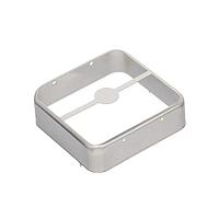 Masach Tech MS384-10F-NS ກະແຈປ້ອງກັນ EMI/RFI, ສອງຊິ້ນ 38.4 x 37.6 x 11mm ກະແຈປ້ອງກັນ RF/EMI ສອງຊິ້ນດວງຕິດຕໍ່ບໍ່ມີຕໍ່ຂວັນ (Nickel-Silver)