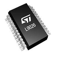 STMicroelectronics L9026-YO-TR ຄວບຄຸມລະບົບລະບົບຫຼັກສູງ, ລະບົບຫຼັກຕ່ຳ ຜູ້ຂັບລະບົບລະບົບຫຼາຍຊ່ອງ 2HS + 6HS/LS