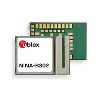 u-blox NINA-B302-00B ມູດູນ Bluetooth nRF52840, ສາຍອານເທນາເລດ, ຄຣິສຕານພະລັງງານຕ່ຳ, ເປີດ CPU
