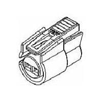 Aptiv 12162444 2-Way 2P FM BLK CONN ASSY MP 150 SERIES 14AMPS