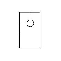 Aavid 4169G ອິນຊູເລເຕີ ອິນຊູເລເຕີສໍາລັບ TO-220, ເຄຣາມິກອອກຊາອາລູມິນຽມ, ຄວາມຫນາ 1.57mm, 19.30mm