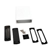 Bud Industries EXN-23355-SV ກະບອງປະກອບ PCB ອະລູມິເນຍອອກແບບດຽວ ສີເງິນ (1.4 X 4.5 X 6.7 ນິດ)