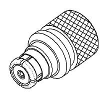 Radiall R404N62000 ອຸປະກອນປິດສິ້ນ RF TERMINATION: SMP F 18 GHZ 1W