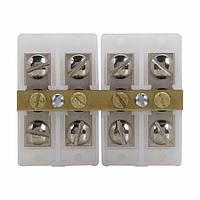 Eaton Bussmann NUSC8WC-WH ບລັອກຕໍ່ສາຍອຸປະກອນ Barrier Terminal Blocks NUSC Series Terminal Blocks w/Cover