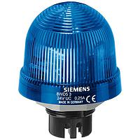 SIEMENS 8WD53200CF ໄຟສະຫນ້າ SIGNAL BEACON, ກຳລັງກະທົບ, UC24V, ສີຟ້າ