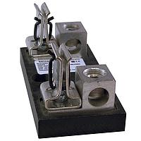 Mersen 62001J ບລອກຟິວ Class J, ສປຣິງກະທົບກັບ Class J, 1 ໂພນ, 600V, 200A, ການເຊື່ອມຕໍ່ກັບກະຕ່າ