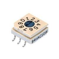 Grayhill 94HBB10T ສະຫນອງສະຫນອງການຫຼຽນ Rotary DIP Switch 10 Pos