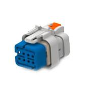 DEUTSCH - TE Connectivity 2320936-2 ກອງປະກອບ AS16 HT, ປລັກ, 8P, ການປິດຢ່າງຫຼຸດລົງ, ລະຫັດ B