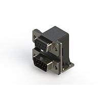 EDAC 664-009-664-057 ຕູ້ສະຫນອງ Dual Port D-Sub ມຸມຂວາ ຕູ້ສະຫນອງ Dual Port D-Sub
