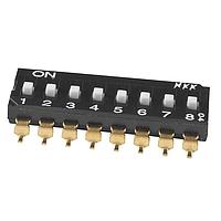 NKK Switches JS0208AP4 ສະວິດ DIP ອຸປະກອນເສີມ SWITCH