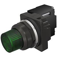 SIEMENS 52BL5G3XY ຕົວແປກະສົມ PIL LT,NEMA4X,XFR 120V,LED CL,GRN,GLASS