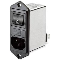 Schaffner FN282B-10-06 ພວງເຂົ້າ 10A MEDICAL FASTON COMPCT PWR ENTRY MOD