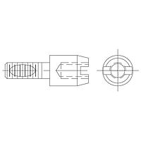 3M Electronic Solutions Division 12600-S-10 ຈັກໂຊເກດສກຣູ SDR LCK ສຳລັບ THMBSCRW SHELL 1.0MM