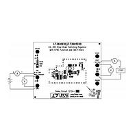 Analog Devices DC1212A-A ບົດທົດສອບຕົວຄວບຄຸມແຮງດັນໄຟຟ້າ - ຕົວຄວບຄຸມແຮງດັນໄຟຟ້າປ່ຽນສະຖານະ LT3480EDD I 2A, 38V ລະດັບລົດລົງ