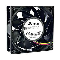 Delta Electronics, Inc. PFB1224HE-00P0 ພັນລະຫັດ Axial DC Axial Fan, 120x120x38mm, 24VDC, 201.411CFM, 24W, 65dBA, 5800RPM, Tach/PWM