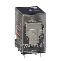Schneider Electric Relays 782XBXCT-24D Cube 782 ອິດສະຄິບ Relay DPDT, 15A, Cvr ກັບ PCB