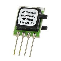 Amphenol All Sensors 10 INCH-D1-MV-MINI ຕິດບອດ ຕົວຈັບຄວາມດັນ 0-10" H2O Diff 20mV 16V supp 2 port same