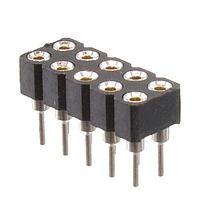 Adam Tech SMC-2-02-1-GT ປຸ່ມເຄື່ອງຈັກ MACHINE PIN SOCKET 2P 2.54MM PIT