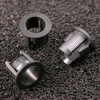 Kingbright CB55 ຄລິບຕິດຕັ້ງ LED 5MM ກອງ LED ສີດຳ ໄນລອນ 6/6