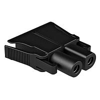 Amphenol SINE Systems PRM0400-G2-PLG ຊຸດຕິດຕໍ່ 2 ຕໍ່ຕຳແໜ່ງ ແມ່ຍິງ ຊຸດປຸກຄອນເຄັດດ່ວນ. ຊຸດ PRM ຊຸດຕິດຕັ້ງໃນແຖວພະລັງງານ. ອະນຸປະກອນ RADSOK ຂະໜາດ 4.0mm ປະເພດ R8S ຕິດຕໍ່ຊ່ອງສອງ, ຄລິບກັບຢືນ, ຂະໜາດສາຍ 10-12AWG, 43A