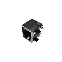 Adam Tech MTJ-88ARX1-FSM-LV ປຸ່ມ RJ45 MODULAR JACK, ປົກກັນສະຫນັບ, DIP