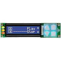 Matrix Orbital LK162A-4T-USB-WB LCD Character Display Modules 16x2 4key ຂໍ້ຄວາມສີຂາວ ພື້ນຫຼັງສີຟ້າ USB