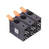 Weidmuller 2491900000 ບລັອກຂໍ້ຕໍ່ຖືກຕັ້ງ LUF 15.00/03/90 5.0SN BK BX