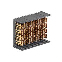 Molex 171315-1607 ຕໍ່ຕໍ່ຄວາມໄວສູງ / ຕໍ່ຕໍ່ແບບມົດູເລີລ IMPEL 1.9MM 4X16 VRT BKPLN UNGUID OPEN