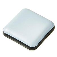Essentra Components 499490 Glides 1-3/16" SQR PTFE ການກວດສອບການກວດສອບ ADHESIVE GLIDE