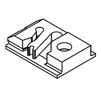Altech 93.001.2 ແຖບຕິດຕູ້ Panel Mount Tab PMA EXTRA PANEL MNT TAB