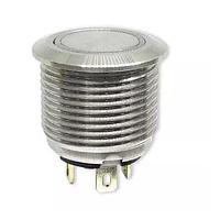 Dailywell MPB16T-A2FE-6-JR-0V ປຸ່ມກົດສະຫນອງ 16mm ກະວດກະວງຕ່ຳ ປຸ່ມກົດສະຫນອງເຫຼັກ 50mA/12VDC