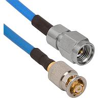 Amphenol SV Microwave FQSMP-085-MS292-180 ສາຍສັນຍານ RF SMP F QB ເຖິງ 2.92mm STR M 18" ສາຍ