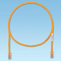 Panduit UTPCH1ORY ສາຍສັ້ນສີທອງ Cat 5e, Cat 5e, Orange UTP Ca