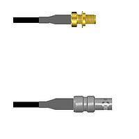 Amphenol Custom Cable Q-2W00Q0003072i ສາຍສະບັບ RF SMA-SJB/HDBNC-SJ G174 72I