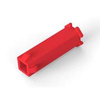 AMP Connectors - TE Connectivity 1-172156-2 ຮູງຮັບ Receptacle 1 POS CAP MINI ແດງ