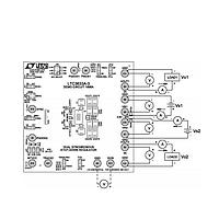 Analog Devices DC1896A ບົດທົດສອບຕົວຄວບຄຸມແຮງໂຕລະດັບໄຟຟ້າ - ຕົວຄວບຄຸມແຮງໂຕລະດັບປ່ຽນສະຖານະ LTC3633AEFE-3 3.6V ຫາ 20V