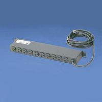 Panduit CMRPSH20 PDU - ອຸປະກອນຈັດສົ່ງພະລັງງານ Power Strip Horiz 20A 10 NEMA 5-2
